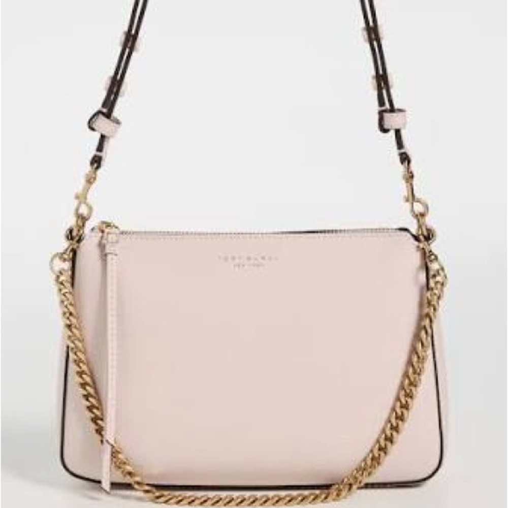 Tory Burch Small Perry Soft Pink Crossbody Shoulder Bag - Picture 2 of 6
